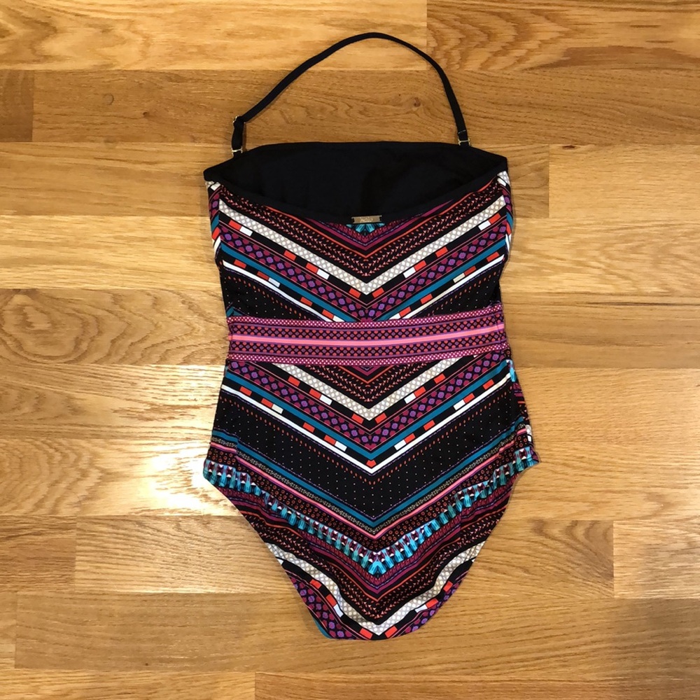 Laundry By Shelli Segal Multicolor One Piece Swimsuit - Picture 4 of 4